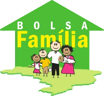 Cartão do Bolsa Família sobre uma mesa com documentos e um smartphone exibindo o aplicativo Caixa Tem.