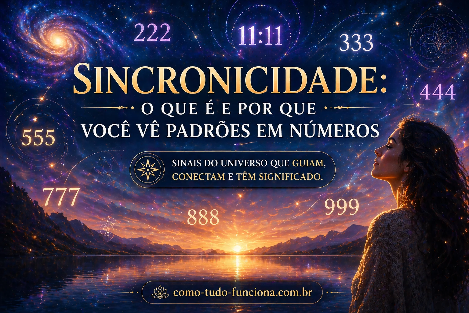 Sincronicidade: O Que É e Por Que Você Vê Padrões em Números sincronicidade significado o que é carl jung padrões números coincidência ou sinal espiritual